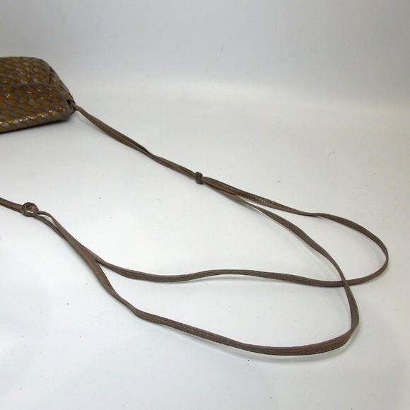 BALLY intrecciato weave Shoulder Bag Leather - Picture 8 of 8